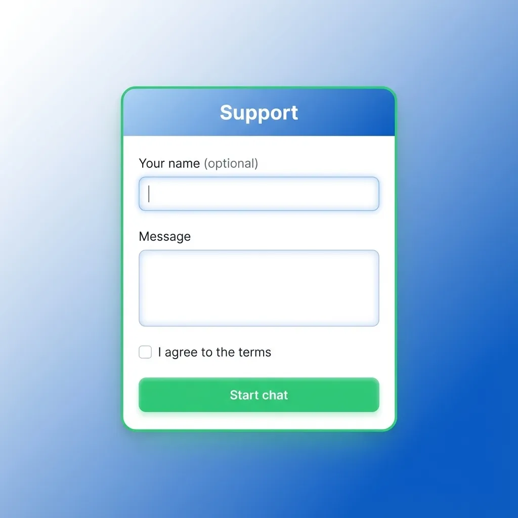 Grafica assistenza clienti Winnita in italiano con icone di chat, email, modulo e FAQ disponibili ogni giorno